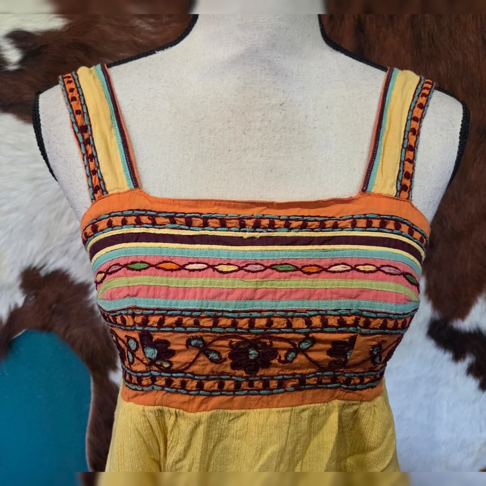 Double D Ranch Coral and Orange Textured Top